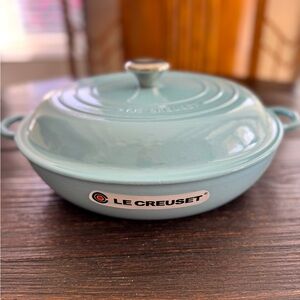 Le Creuset 5 Qt Braiser Turquoise Blue